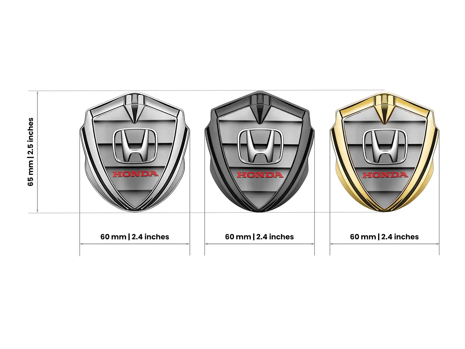Honda Badge Logo Custom Disegno Max Robusto Logo